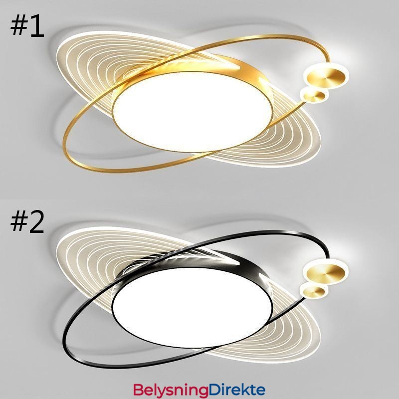 Moderne Innfelt Belysning Kreativ Planet Taklampe
