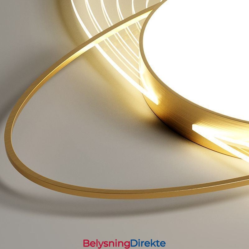 Moderne Innfelt Belysning Kreativ Planet Taklampe