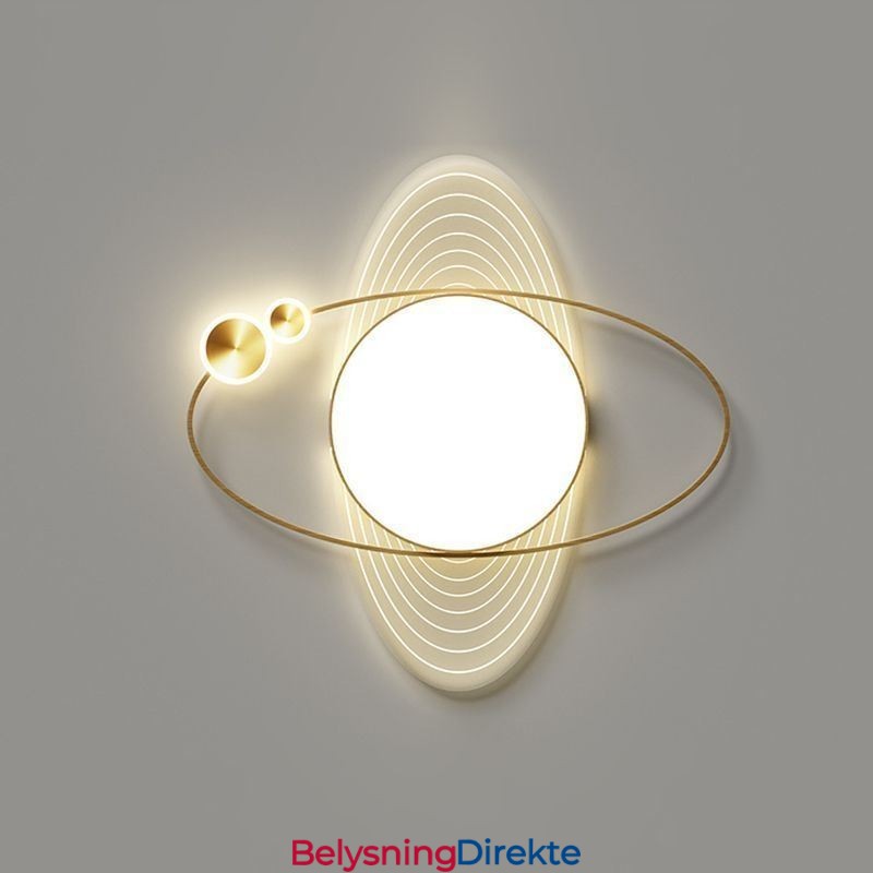 Moderne Innfelt Belysning Kreativ Planet Taklampe