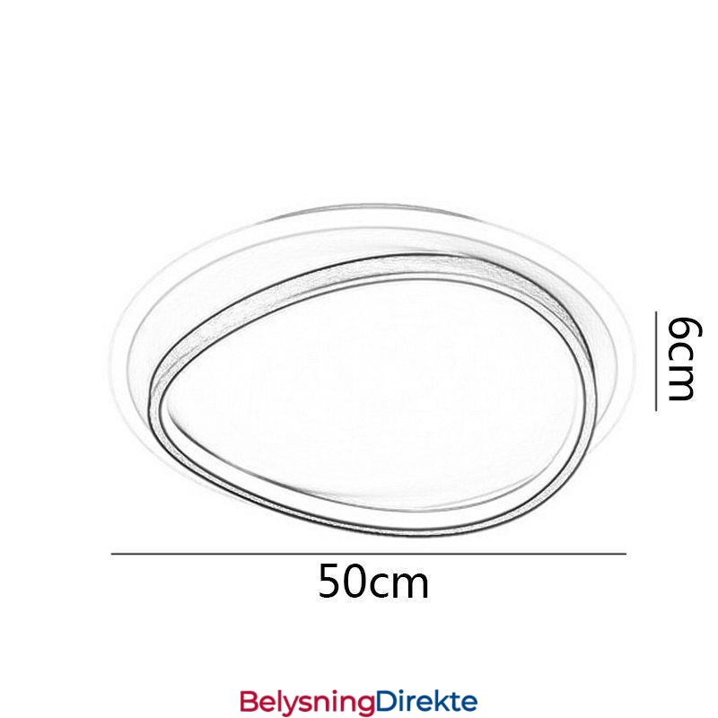 Taklampe Innfelt Lampe