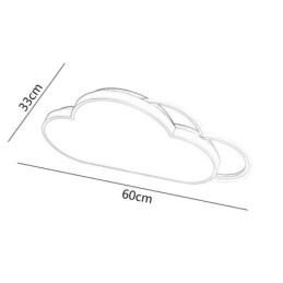 Modern Lights Skyformet Taklampe Med Innfelt Montering