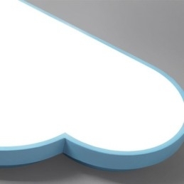 Modern Lights Skyformet Taklampe Med Innfelt Montering