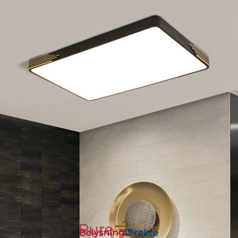 Moderne Innfelt Taklampe Rektakulær Taklampe