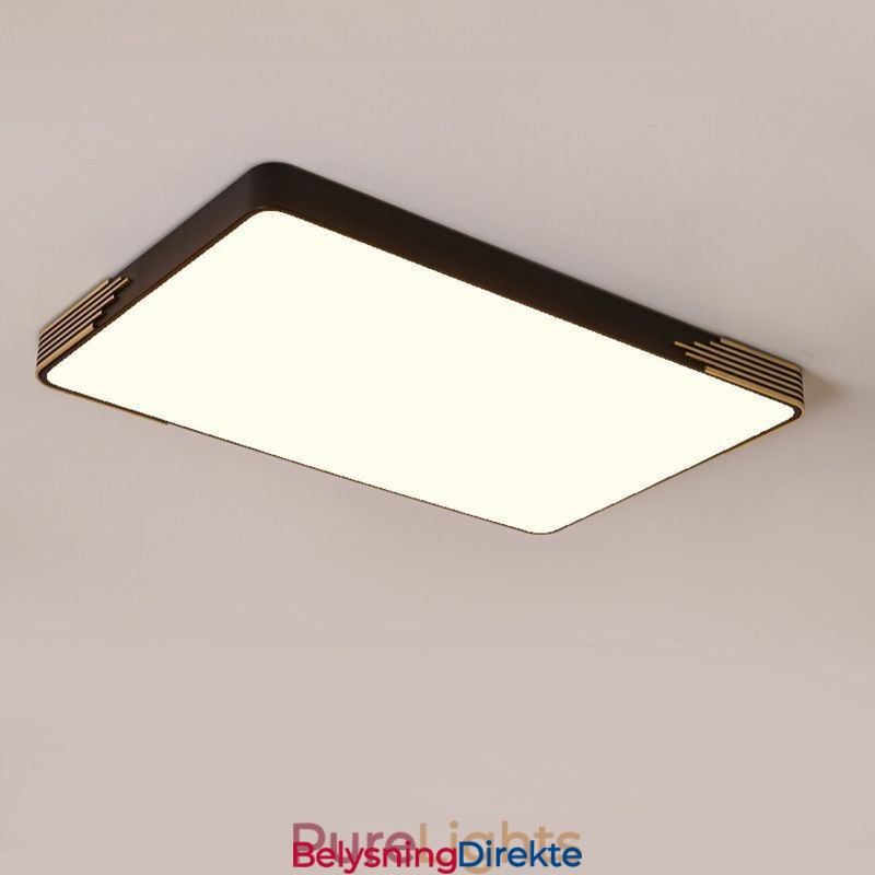 Moderne Innfelt Taklampe Rektakulær Taklampe