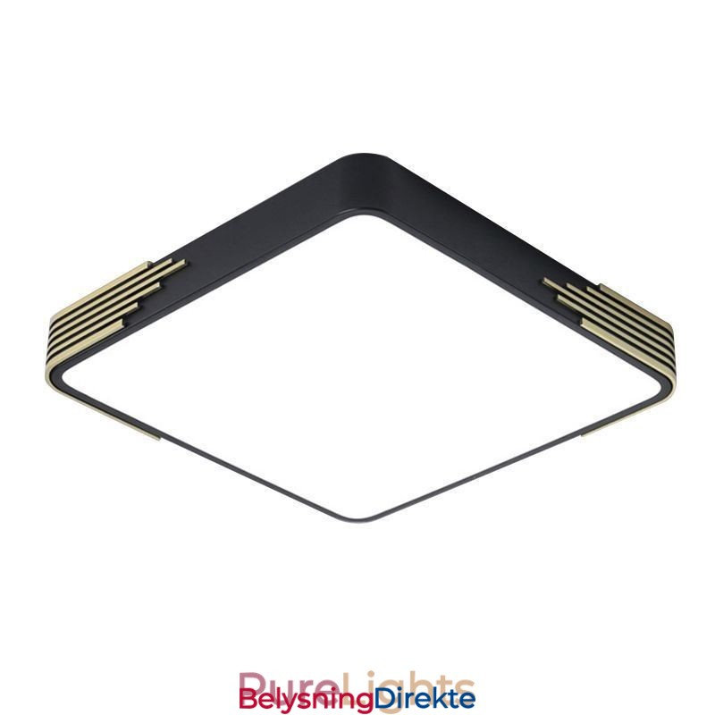 Moderne, Innfelt Taklampe, Firkantet Taklampe