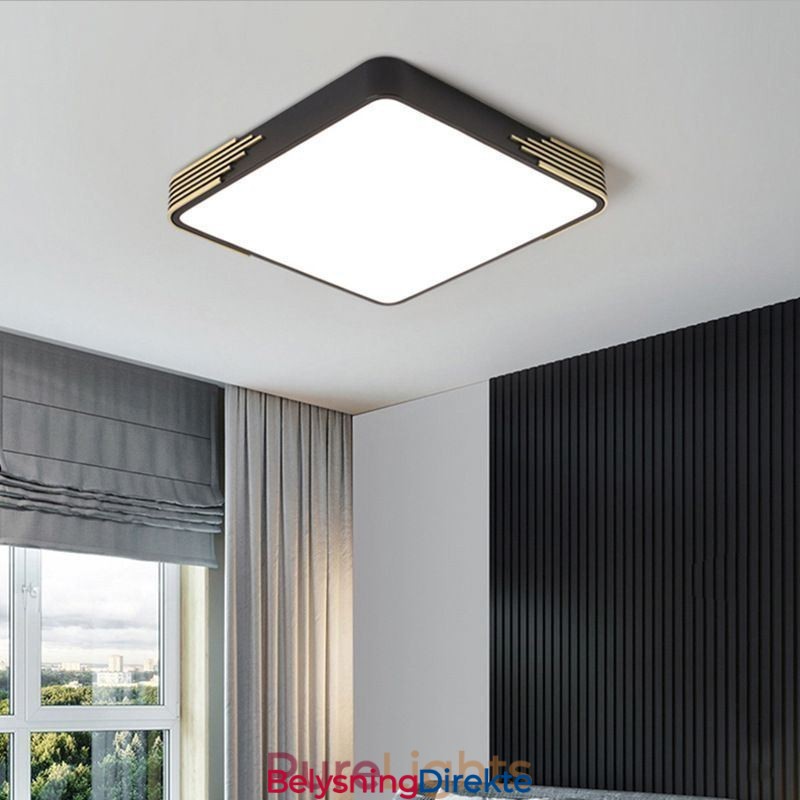 Moderne, Innfelt Taklampe, Firkantet Taklampe