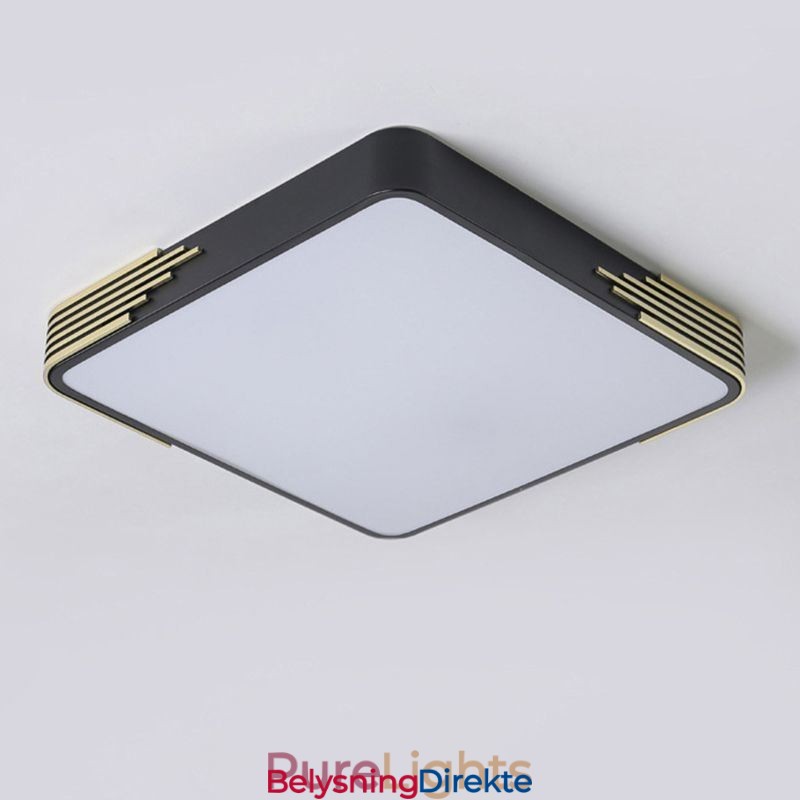 Moderne, Innfelt Taklampe, Firkantet Taklampe