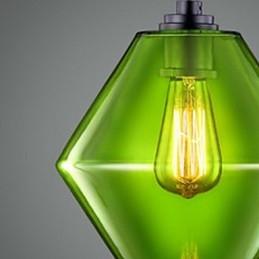 Lysekrone I Ministil, Moderne, Samtidsstil, Glass