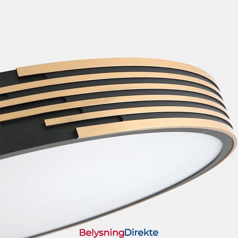 Moderne Innfelt Taklampe Sirkelbelysningslampe