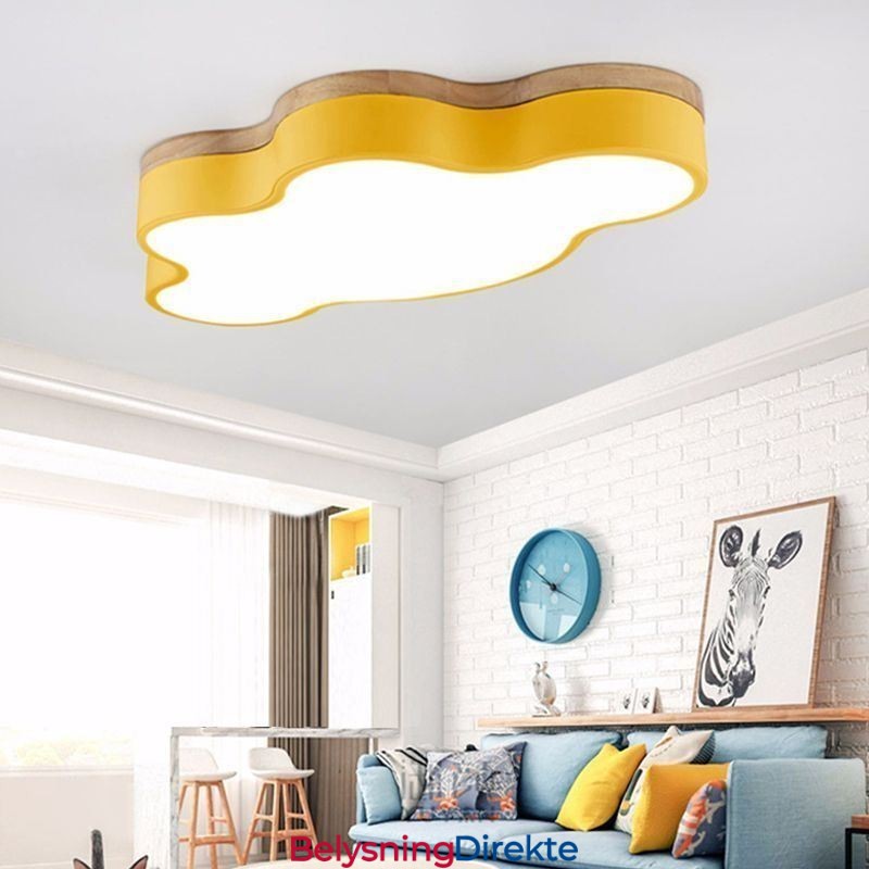 Innfelt Moderne Kreativ Akryl Skyformet Taklampe For Barn