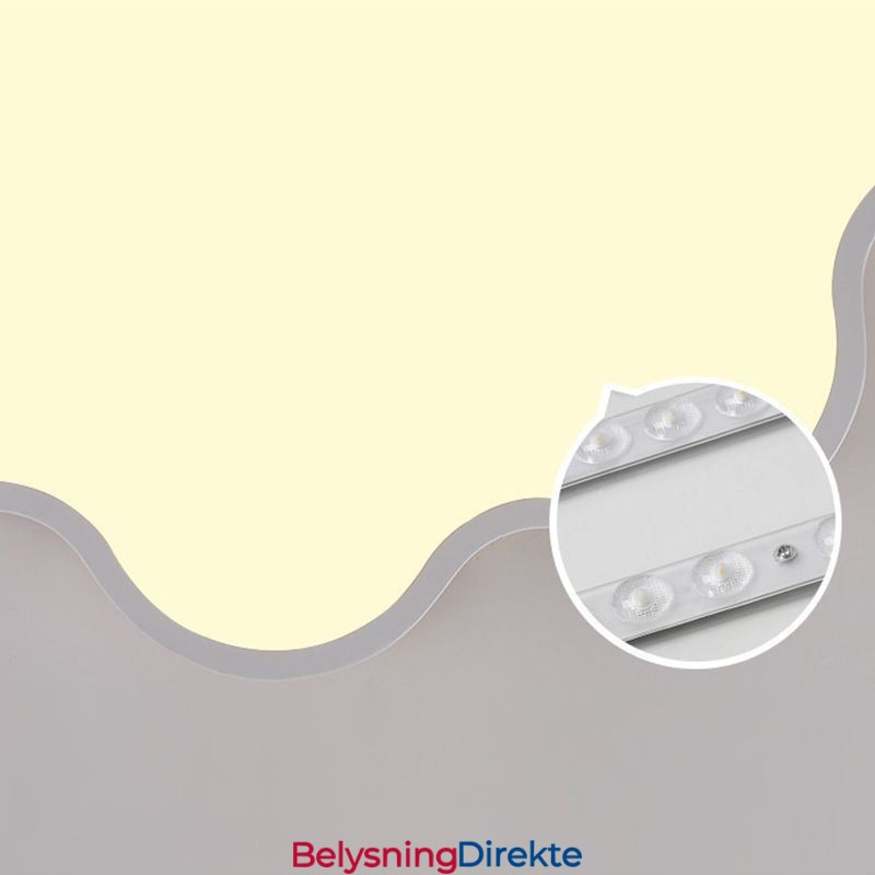 Innfelt Moderne Kreativ Akryl Skyformet Taklampe For Barn