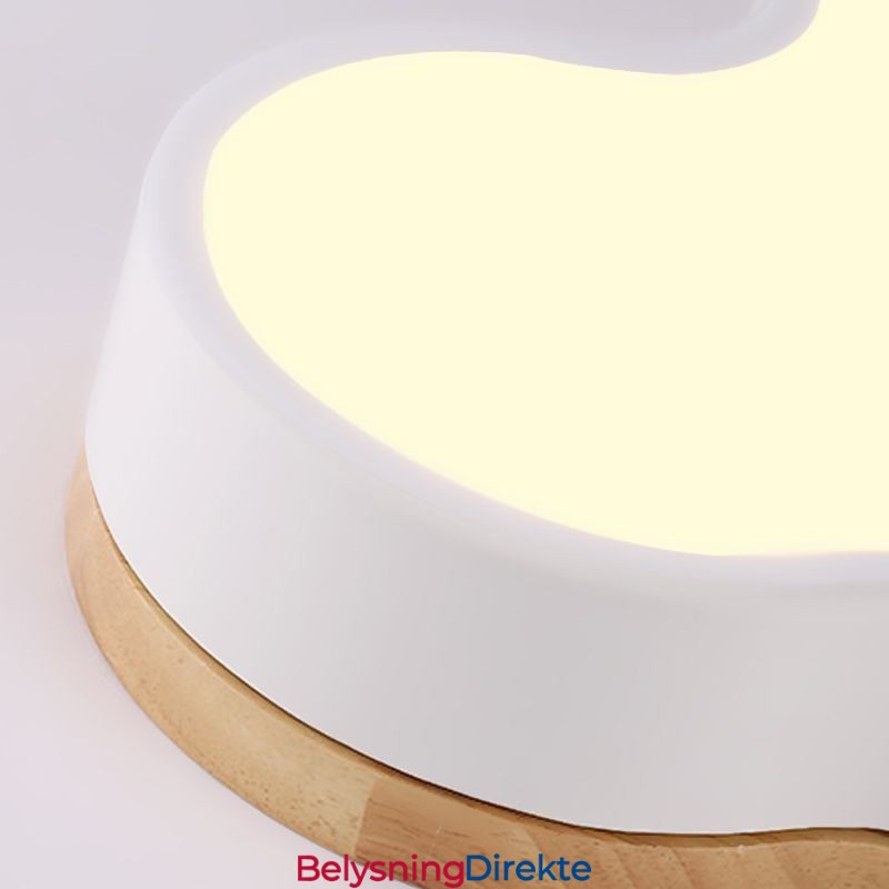 Innfelt Moderne Kreativ Akryl Skyformet Taklampe For Barn