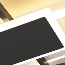 Moderne Taklampe Firkantet Akryl Innfelt Taklampe