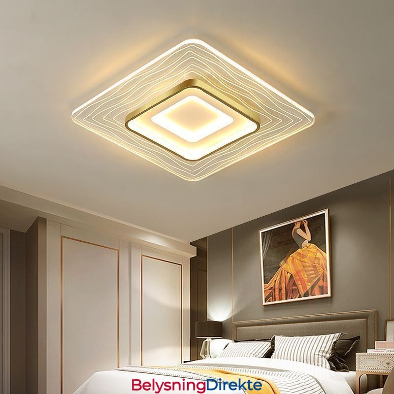 Innfelt Taklampe Minimalistisk Akryl Ultratynn Taklampe