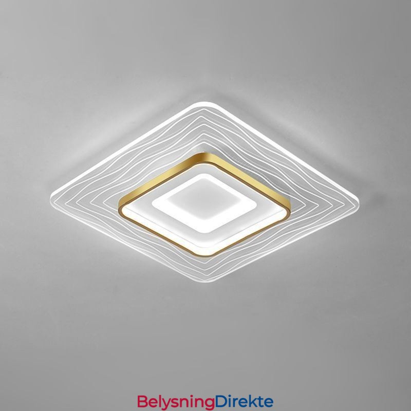 Innfelt Taklampe Minimalistisk Akryl Ultratynn Taklampe