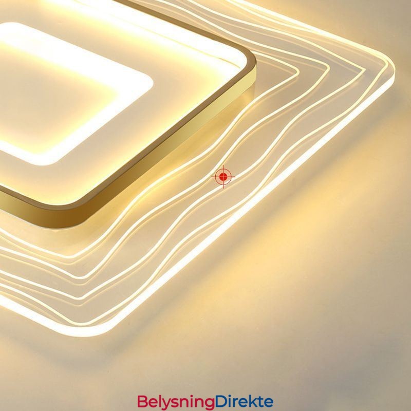 Innfelt Taklampe Minimalistisk Akryl Ultratynn Taklampe
