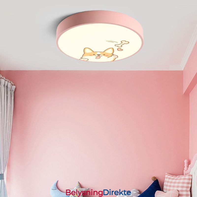 Dyretaklampe For Barn Tegneserietaklampe