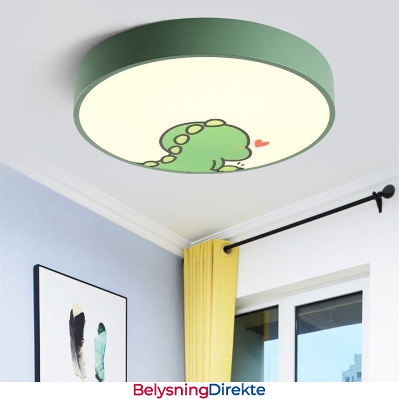 Dyretaklampe For Barn Tegneserietaklampe