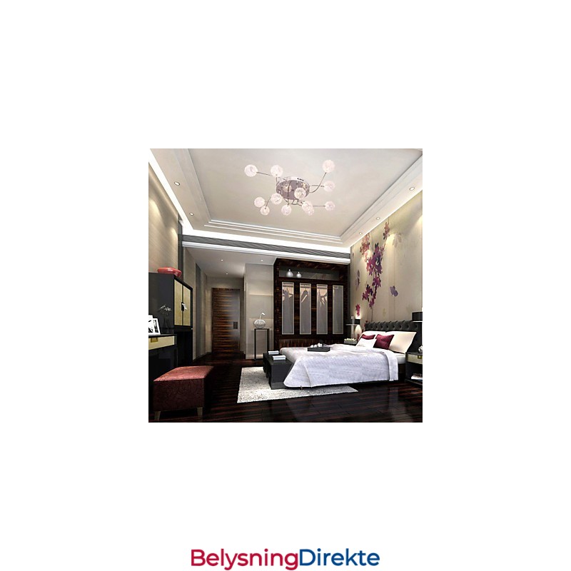 G4 12-Lyss Jernlampe Med Innfelt Montering Og Aluminiumsskjermer