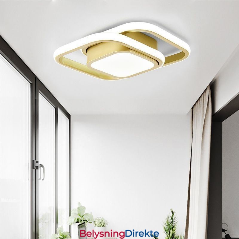 Moderne Taklampe Firkantet Taklampe