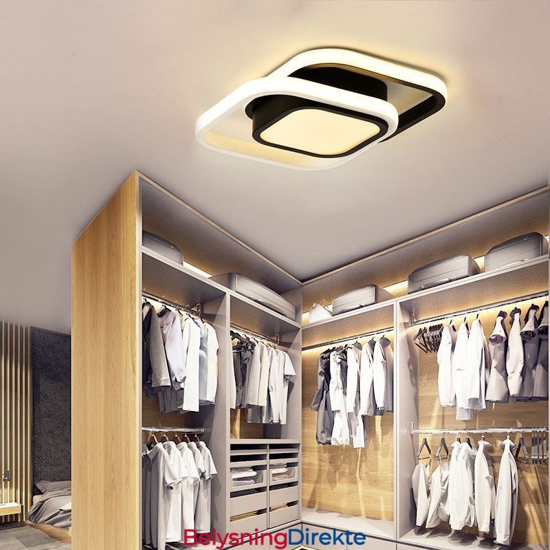 Moderne Taklampe Firkantet Taklampe