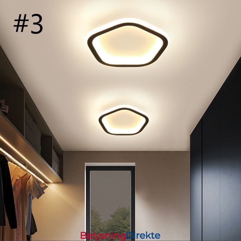 Taklampe For Innfelt Montering, Rund Taklampe For Trappeoppgang