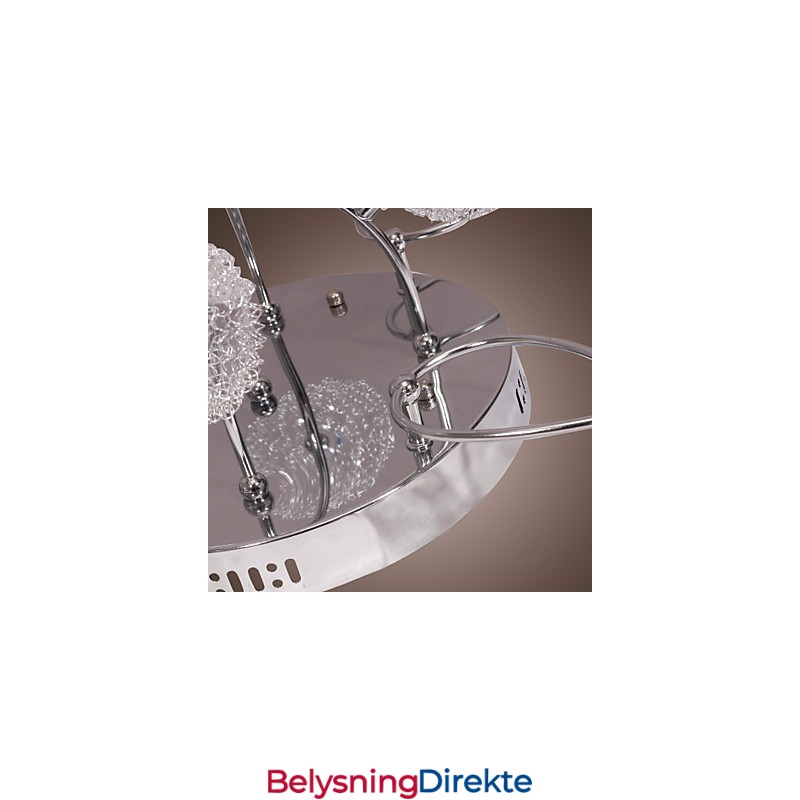 G4 12-Lyss Jernlampe Med Innfelt Montering Og Aluminiumsskjermer