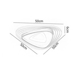 Taklampe Med Innfelt Trekantet Taklampe