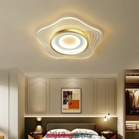 Kreativ Taklampe Moderne Innfelt Belysningsarmaturer Med Stjerneform 36W