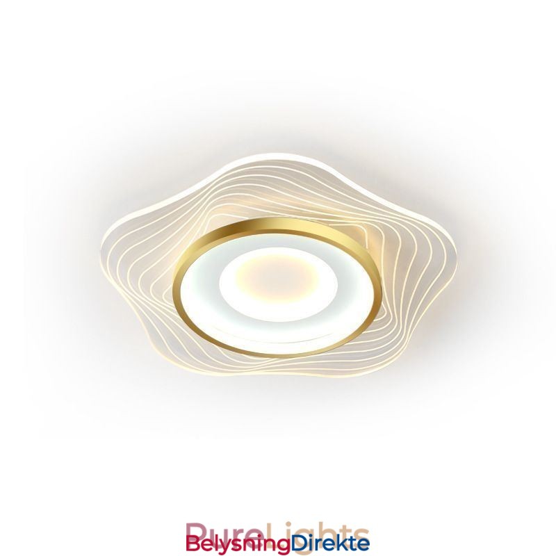 Kreativ Taklampe Moderne Innfelt Belysningsarmaturer Med Stjerneform 36W