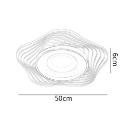 Kreativ Taklampe Moderne Innfelt Belysningsarmaturer Med Stjerneform 36W