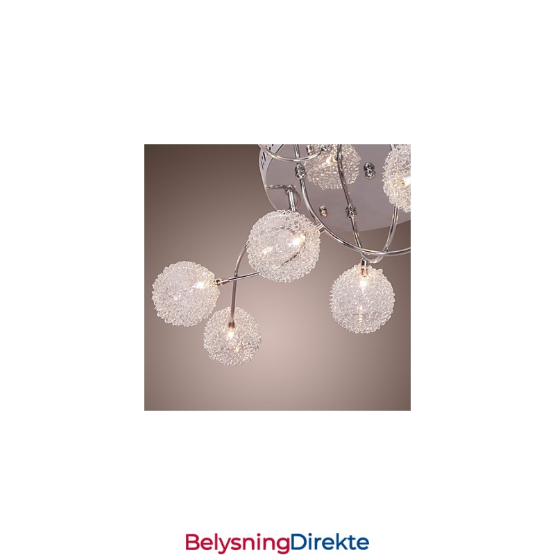 G4 12-Lyss Jernlampe Med Innfelt Montering Og Aluminiumsskjermer