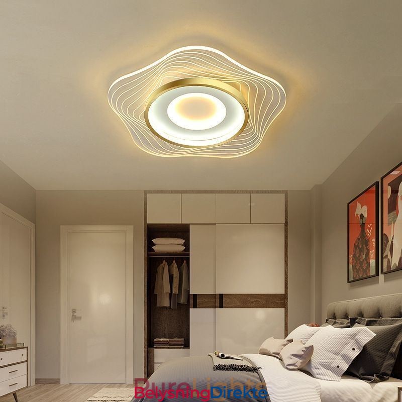 Kreativ Taklampe Moderne Innfelt Belysningsarmaturer Med Stjerneform 36W