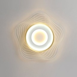 Kreativ Taklampe Moderne Innfelt Belysningsarmaturer Med Stjerneform 36W