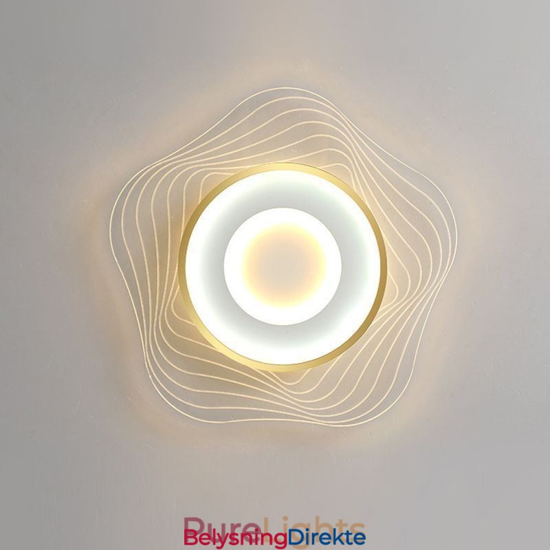 Kreativ Taklampe Moderne Innfelt Belysningsarmaturer Med Stjerneform 36W