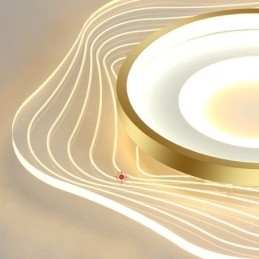 Kreativ Taklampe Moderne Innfelt Belysningsarmaturer Med Stjerneform 36W