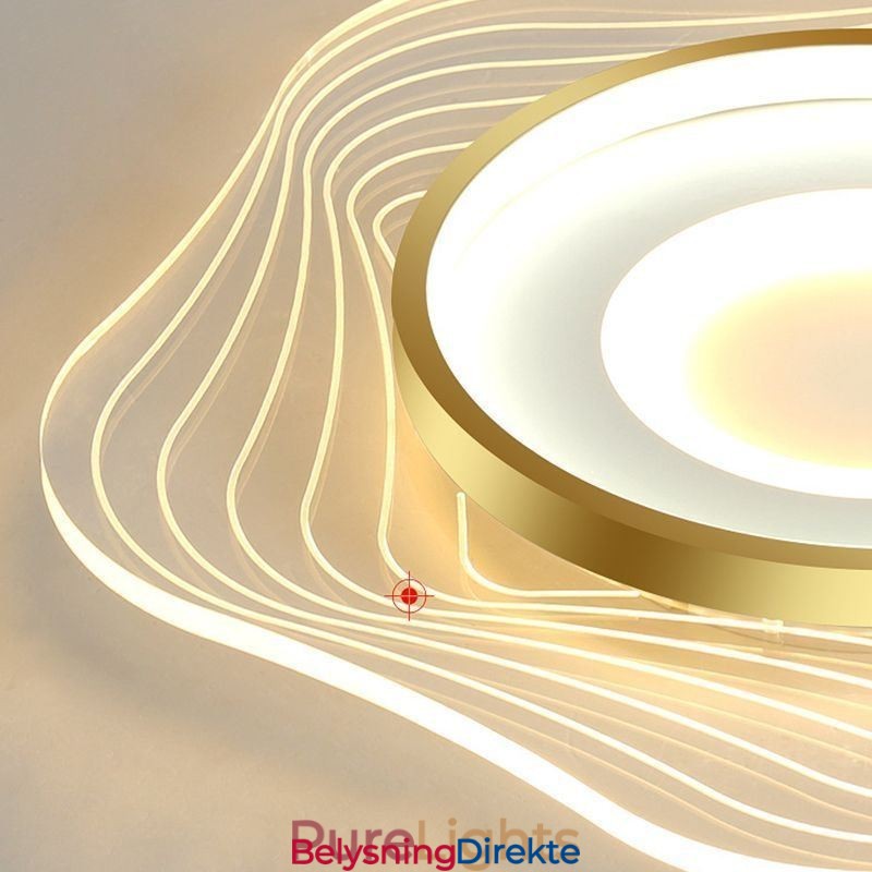 Kreativ Taklampe Moderne Innfelt Belysningsarmaturer Med Stjerneform 36W