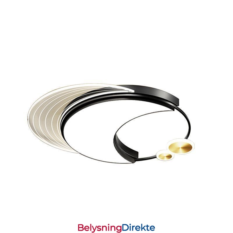 Dimbar Taklampe Moderne Innfelt Belysningsarmaturer Med Måneform 36W