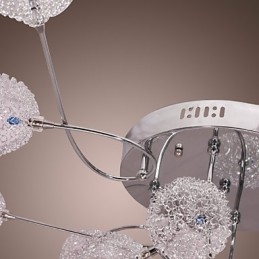 G4 12-Lyss Jernlampe Med Innfelt Montering Og Aluminiumsskjermer