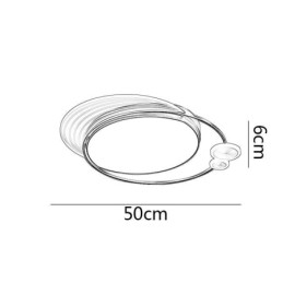 Innfelt Taklampe Med Fjernkontroll