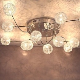 G4 12-Lyss Jernlampe Med Innfelt Montering Og Aluminiumsskjermer