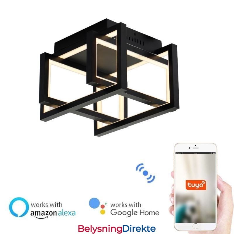 Wifi Smart Taklampe Innfelt Taklampe