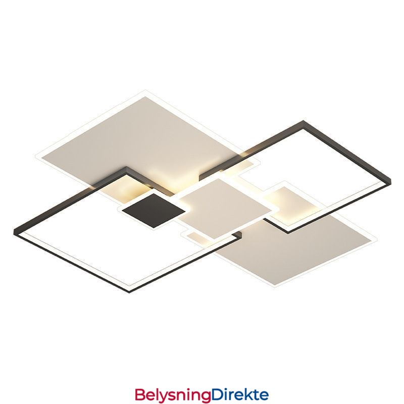 Innfelt Firkantet Taklampe