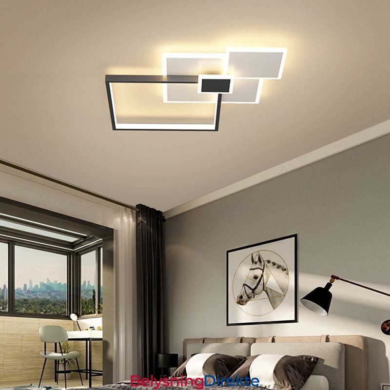 Innfelt Firkantet Taklampe