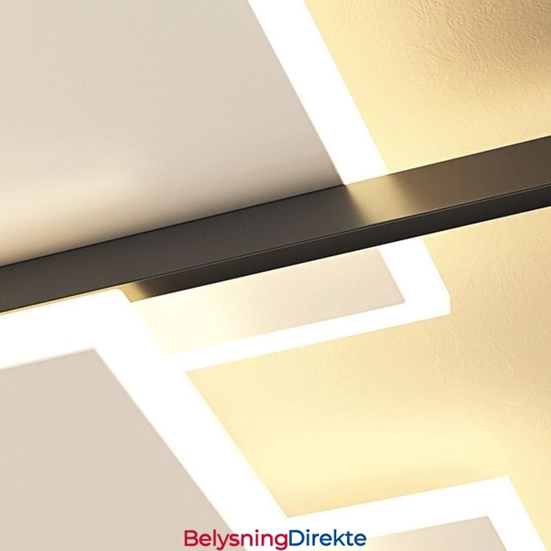 Innfelt Firkantet Taklampe