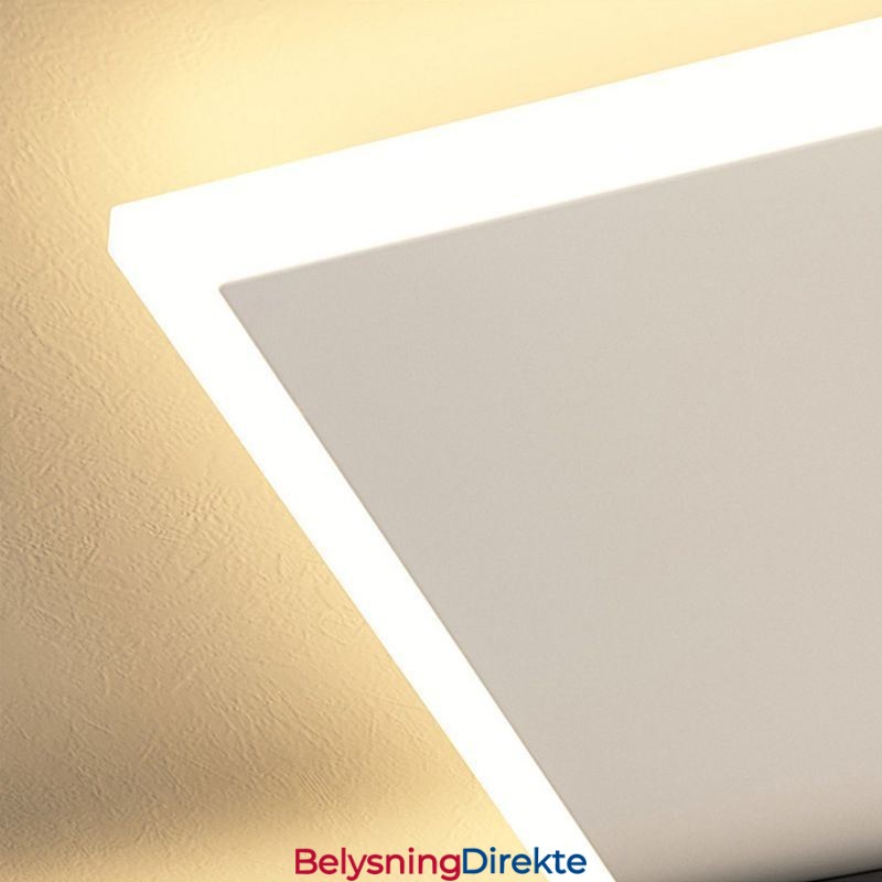 Innfelt Firkantet Taklampe