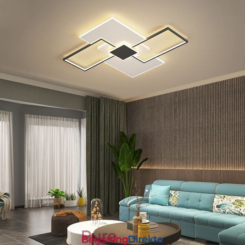 Innfelt Firkantet Taklampe