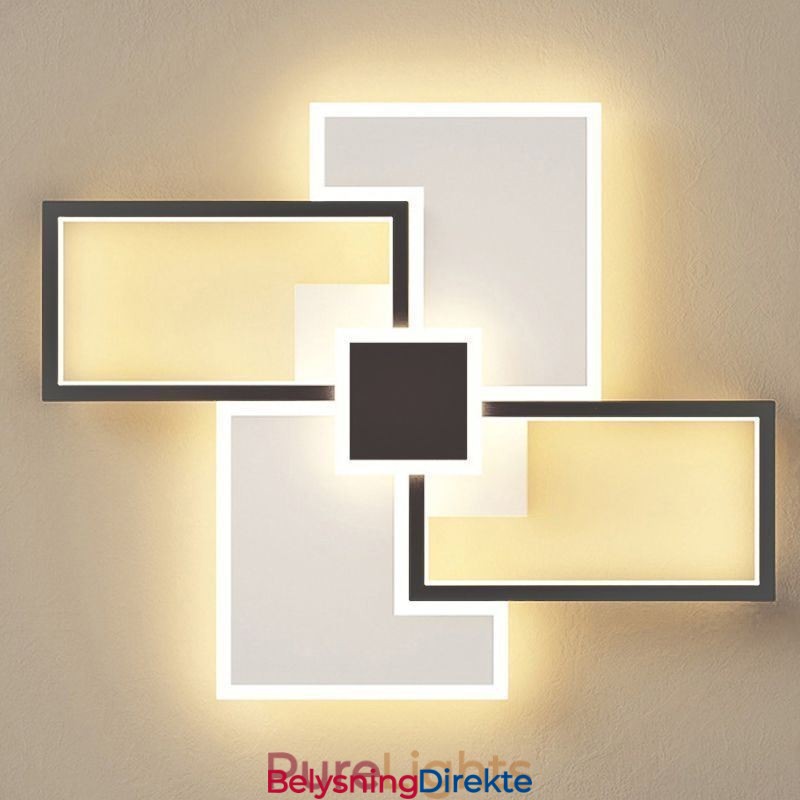 Innfelt Firkantet Taklampe