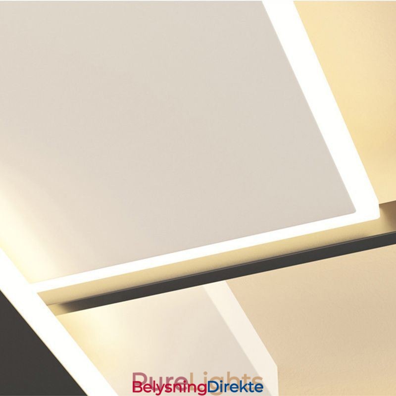 Innfelt Firkantet Taklampe