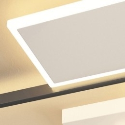 Innfelt Firkantet Taklampe